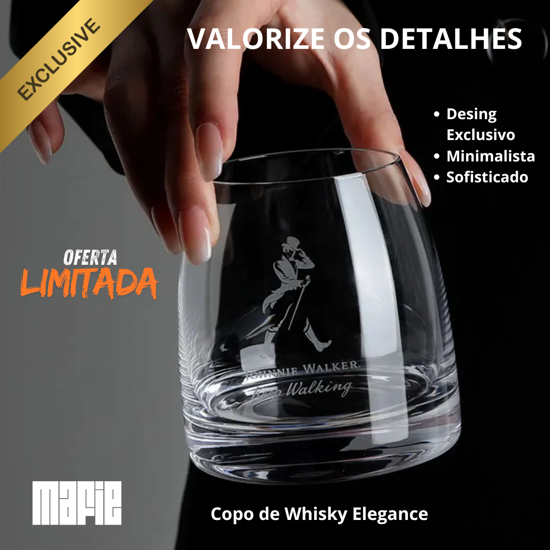 Copo de Whisky Elegance A