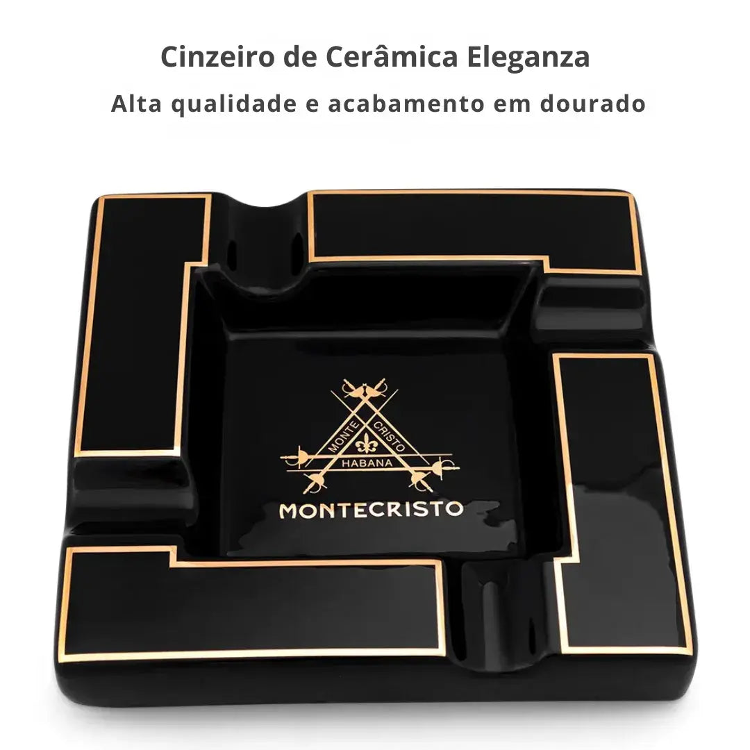 Cinzeiro de Cerâmica Eleganza