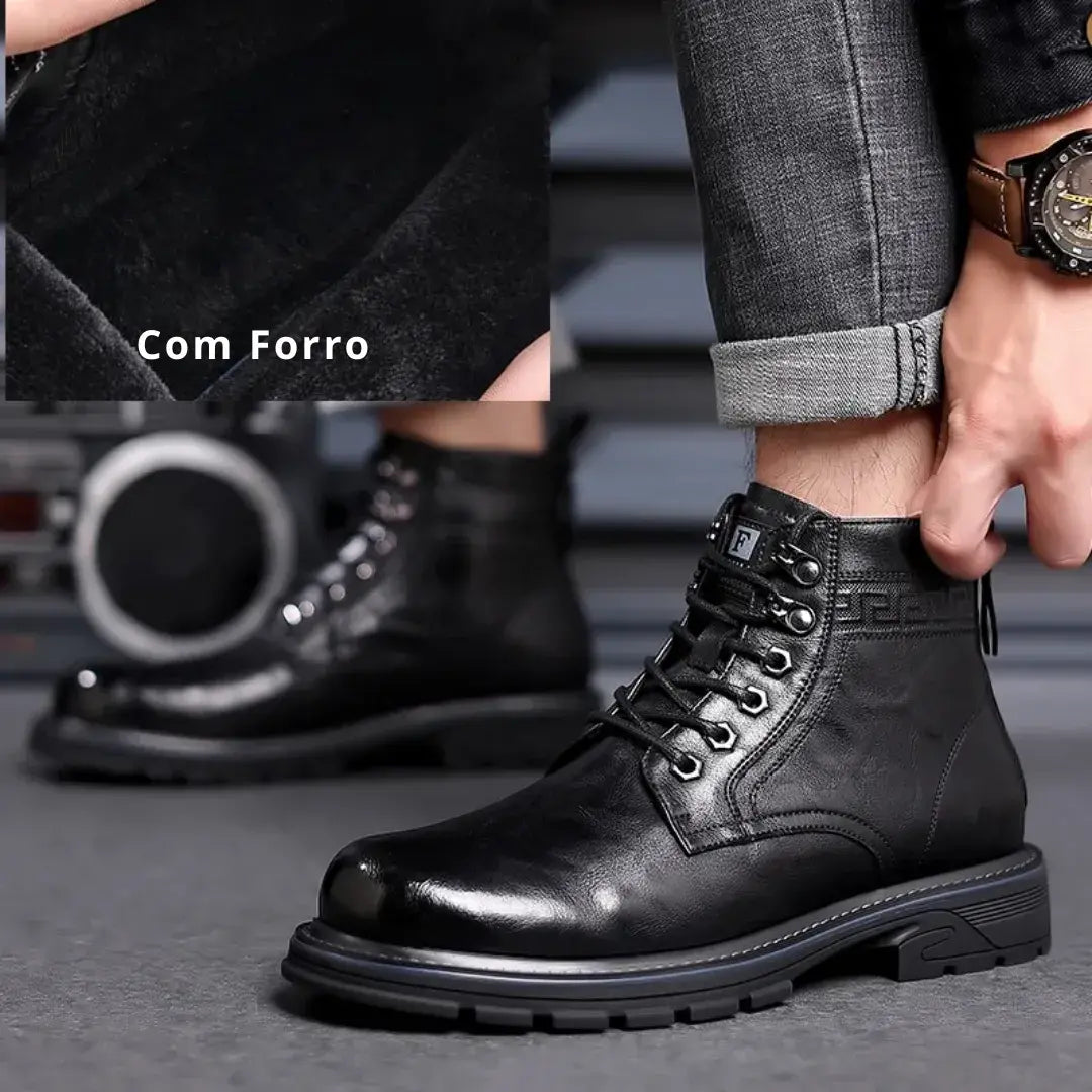 Bota Casual de Couro Noble Strider