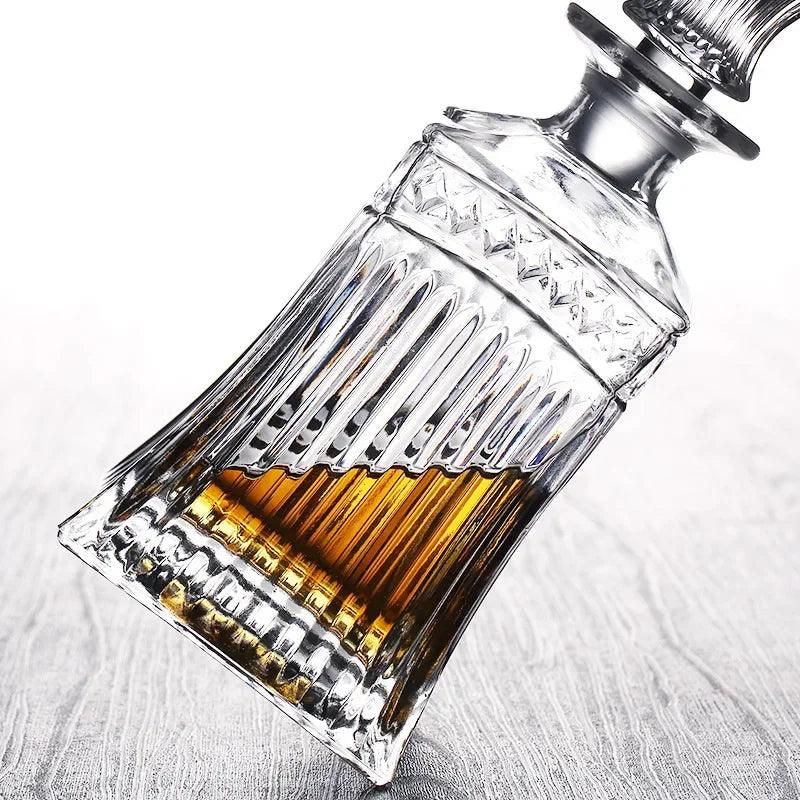 Garrafa Decanter de Vidro Texturizado - Mafie